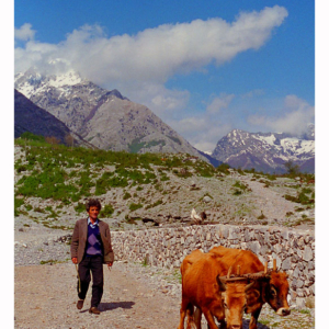 Vesnice v horách na severu (Boga, NP Theth, Albánie 1995) 077S