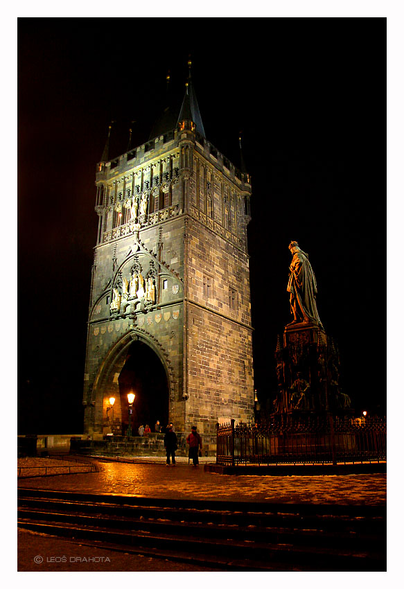 Mostecká věž a socha Karla IV. (2009) 6175