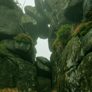 Pytlácké kameny na Středním jizerském hřebeni (listopad) 2025_558_3440